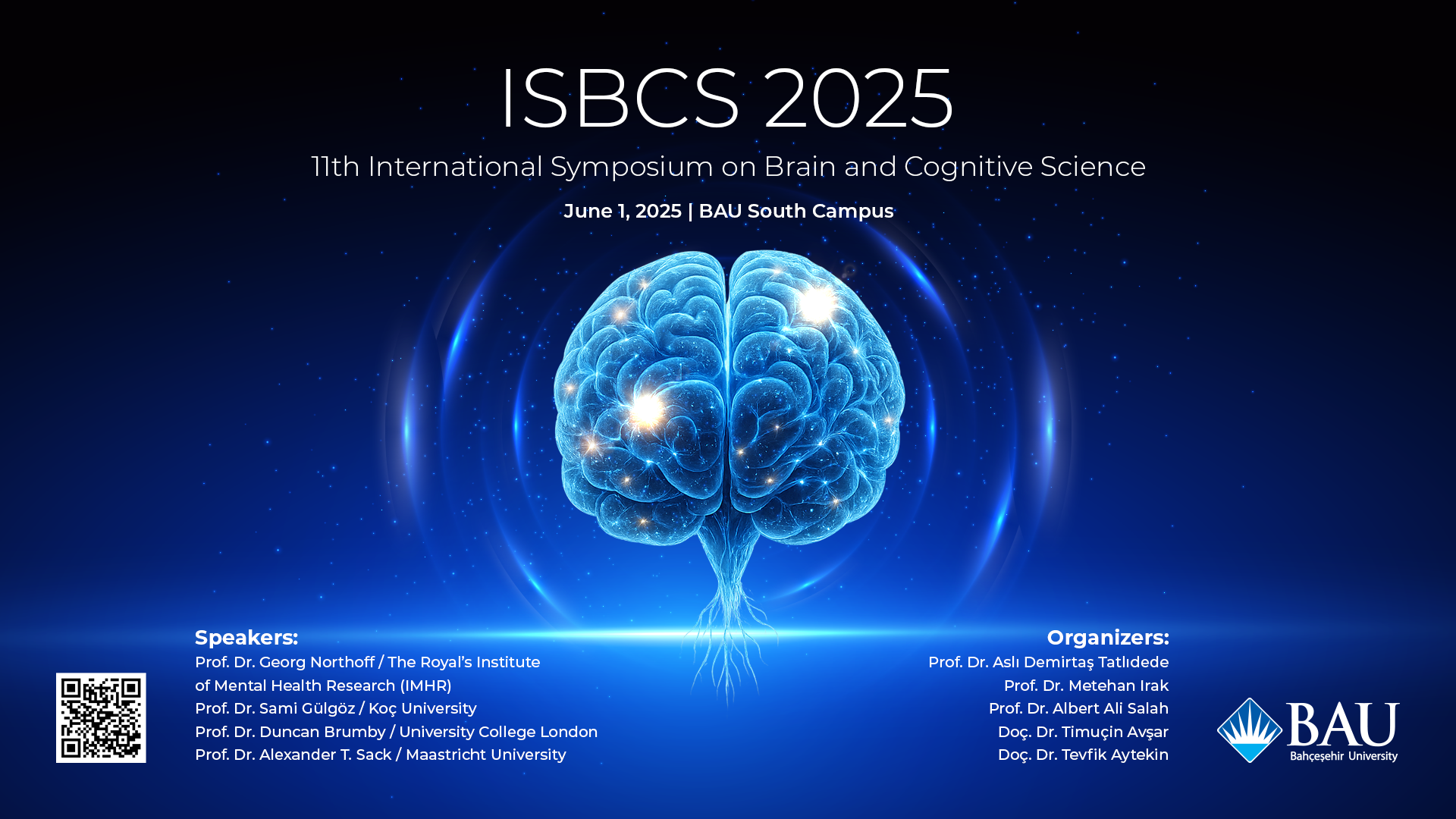ISBCS 2025 / 11. Uluslararası Beyin ve Bilişsel Bilim Sempozyumu Bahçeşehir Üniversitesi ev sahipliğinde gerçekleşti